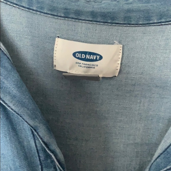 ☀️ 3 for $20 Old Navy XS Chambray Dress - Picture 2 of 4